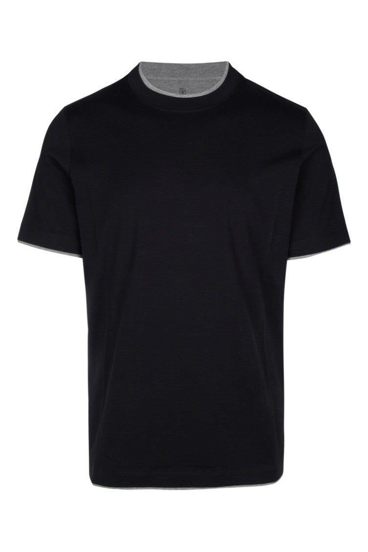 Black Round Neck T-Shit 1