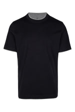 Black Round Neck T-Shit 1
