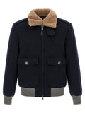 Blue Regular Bomber Jacket 1