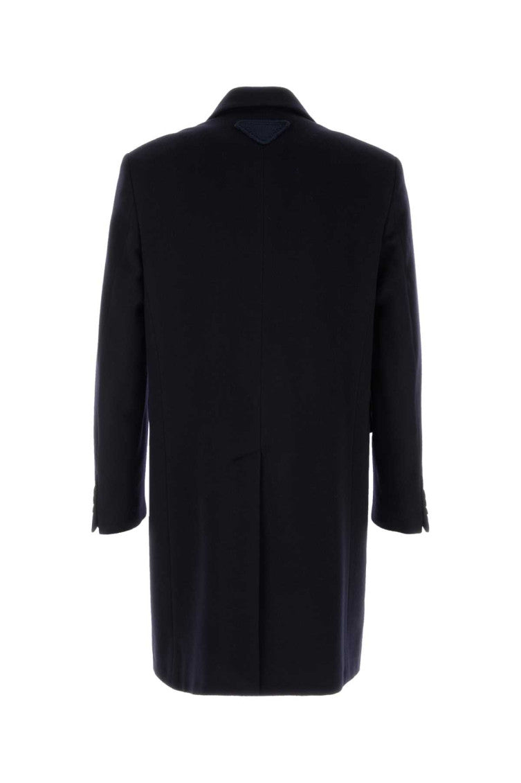 Dark Navy Tailored Coat 2