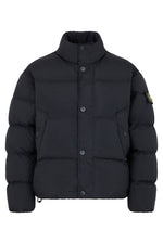 Black Mock Collar Jacket 1