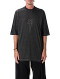 Black Printed Oversized T-Shirt 1