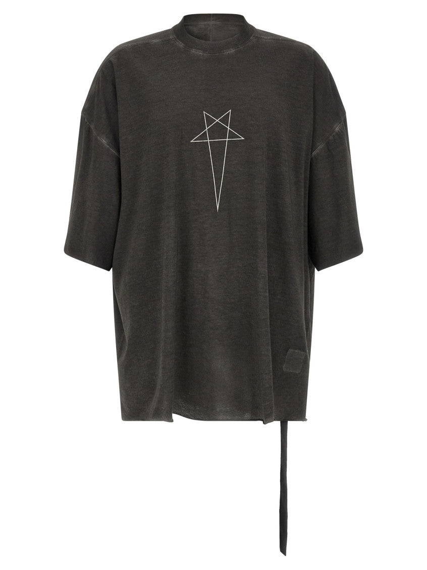 Dark Grey Printed T-Shirt 1