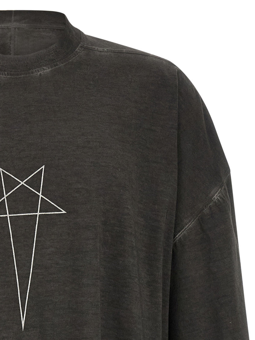 Dark Grey Printed T-Shirt 3