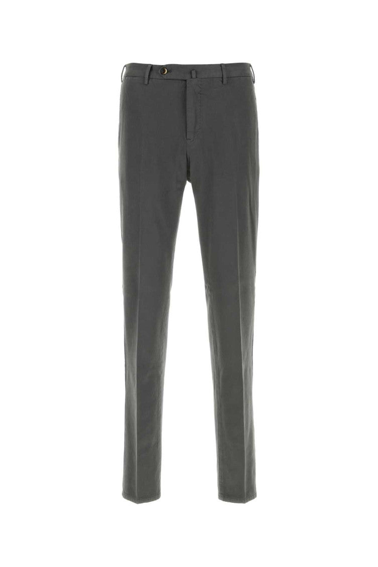 Grey Flat Front Pants 1