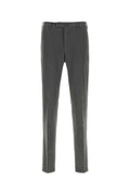 Grey Flat Front Pants 1