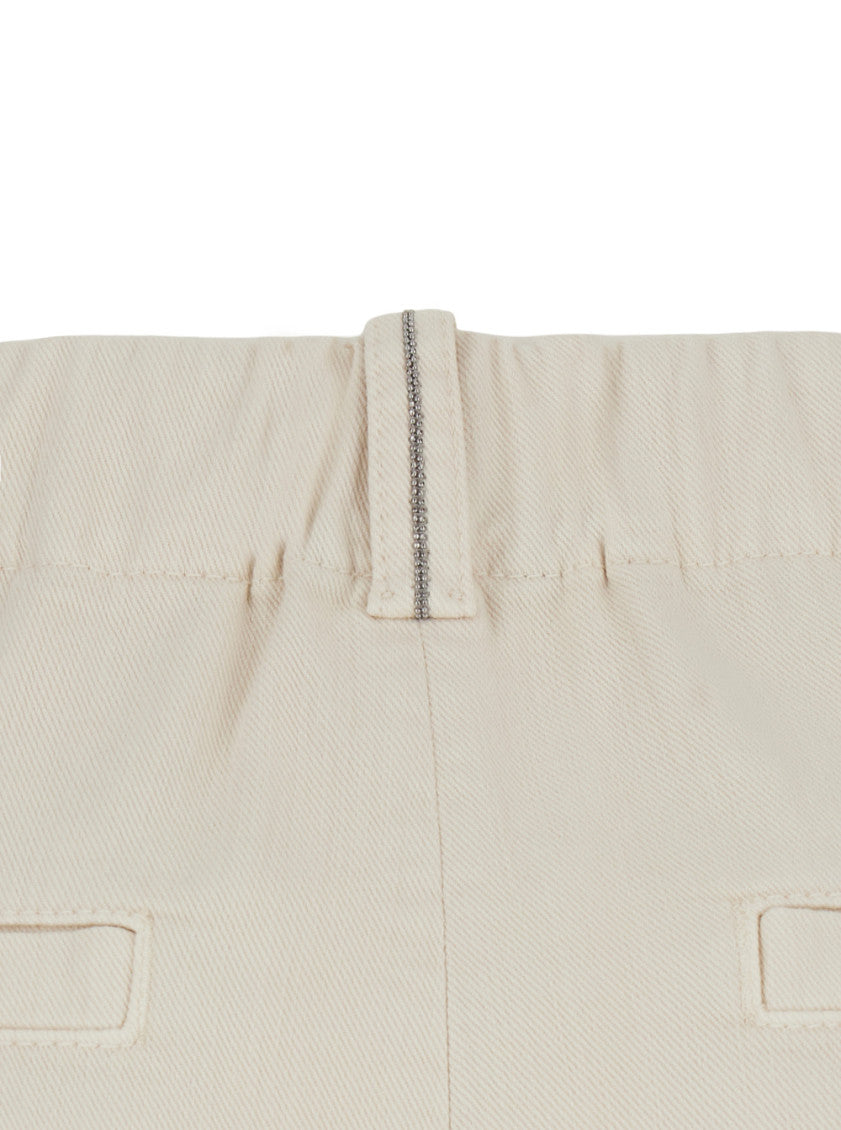 Off White Regular Pleated Pants 4
