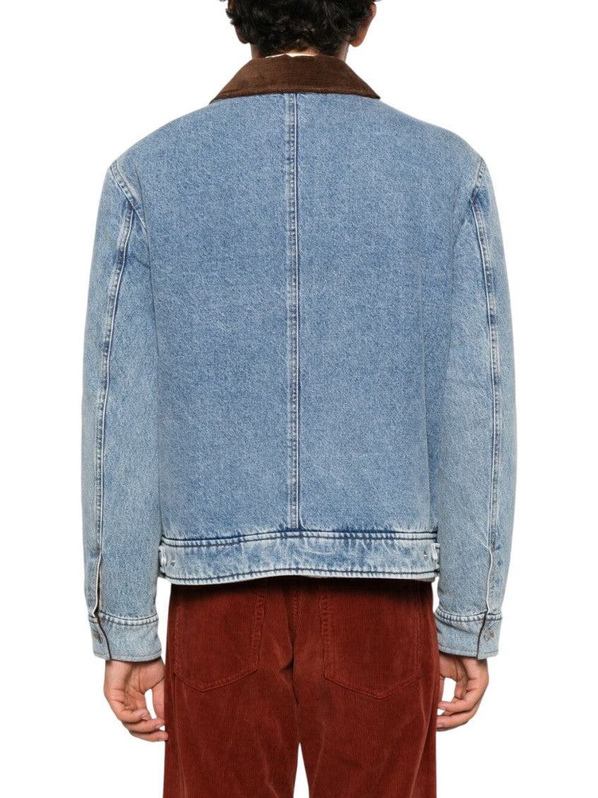 Light Blue Logo Denim Jacket 3