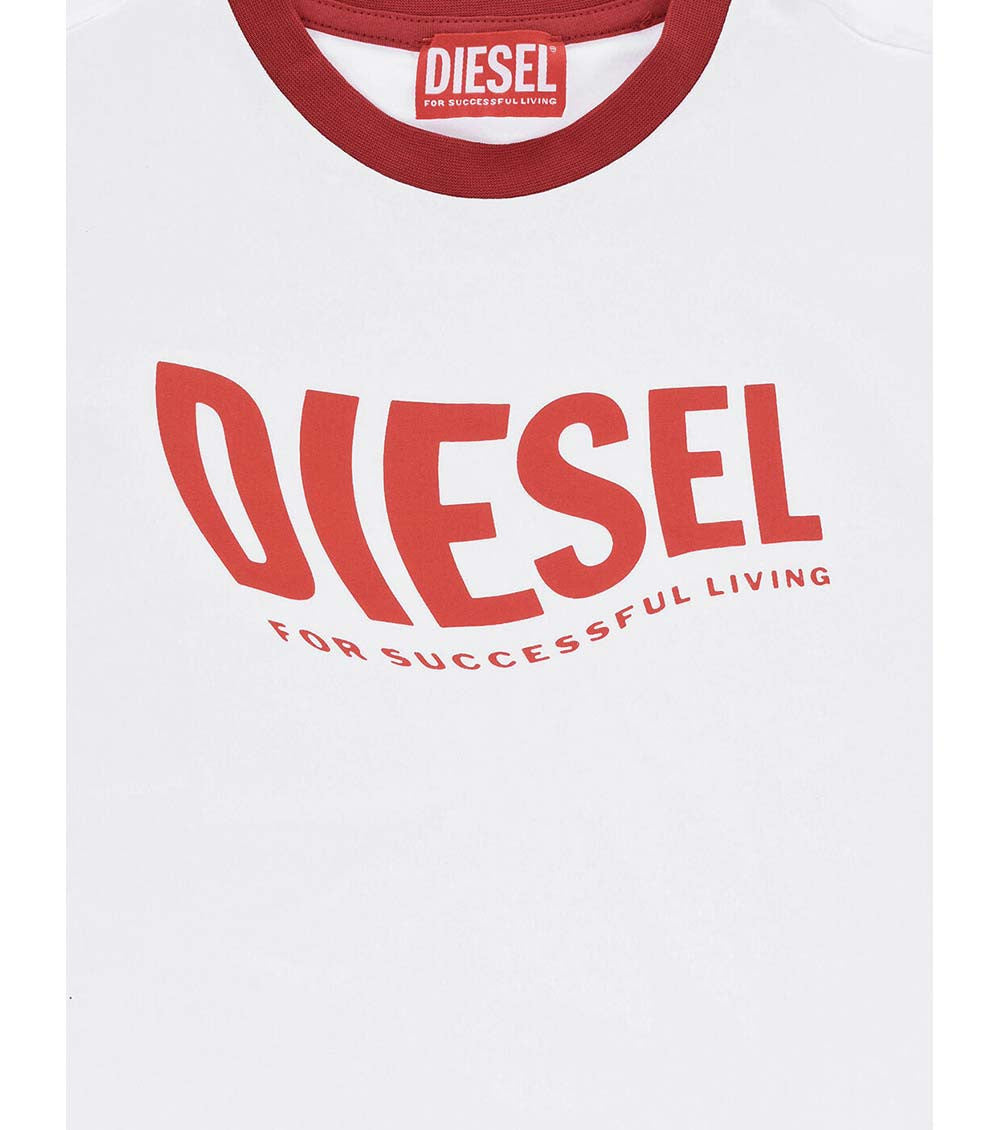 Boys White Logo T-shirt 3