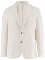 White Single Breasted Blazer 1
