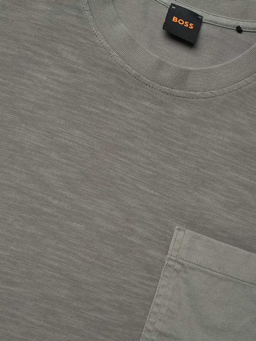 Dark Grey Crew Neck T-Shirt 3