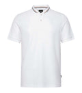 White Band Collar Polo 1