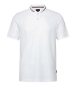 White Band Collar Polo 1