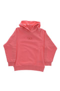 Girls Pink Cotton Hoodie 1