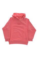 Girls Pink Cotton Hoodie 1