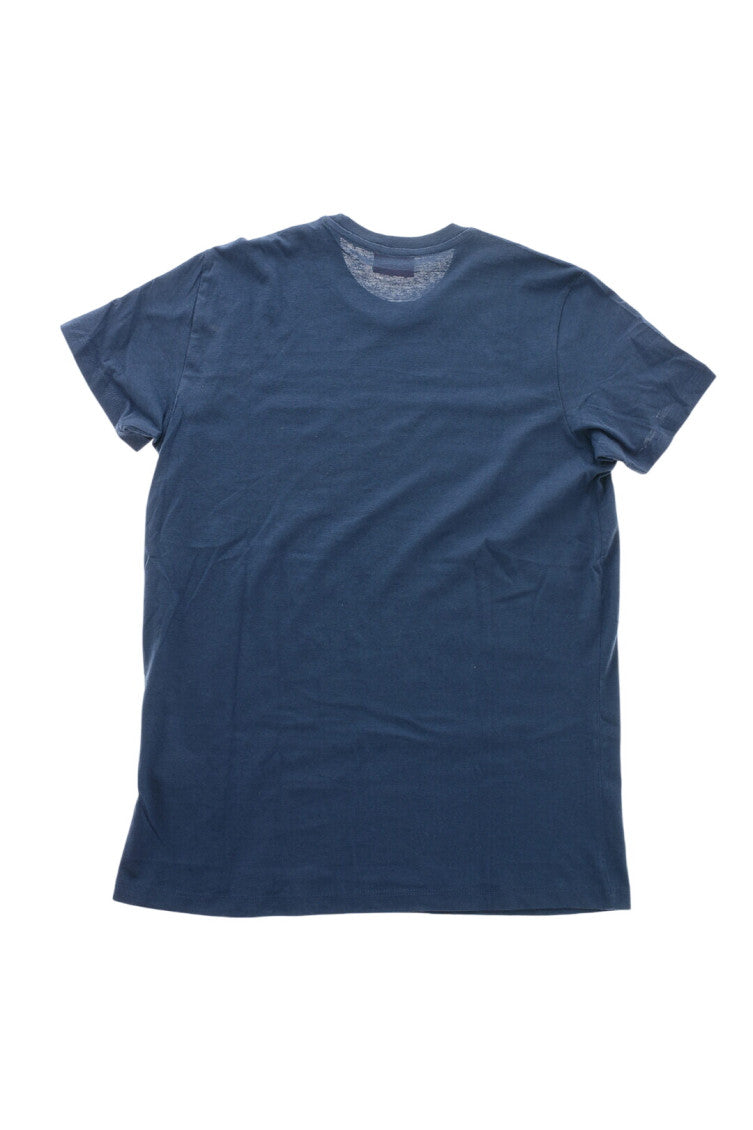 Boys Blue Crewneck Printed T-Shirt 3