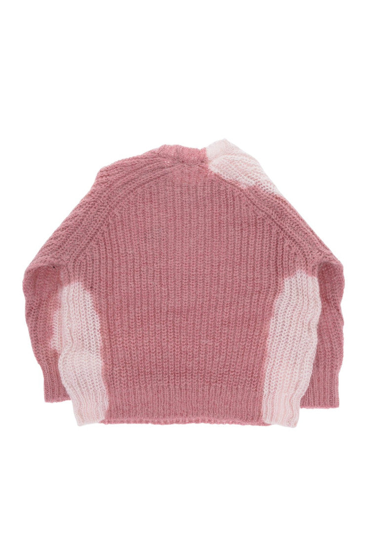Pink Color Block Sweater 3