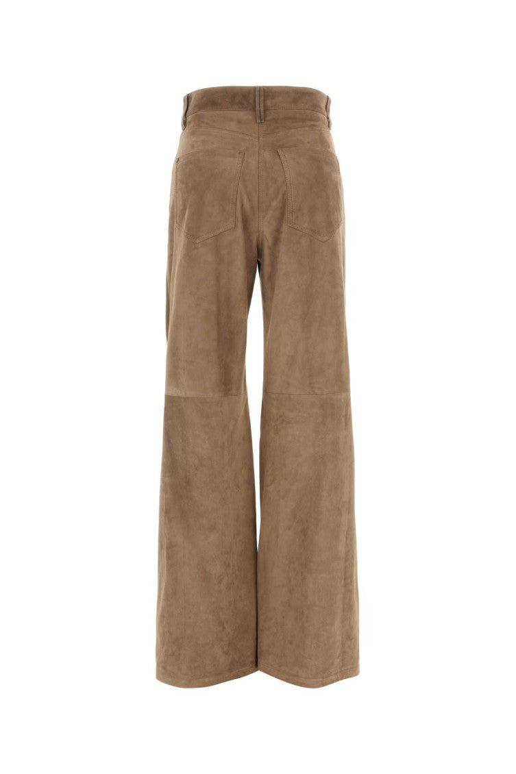 Light Brown Regular Flat Front Pants 2