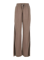 Brown Relaxed Drawstring Pants 1