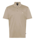 Beige Shirt Collar Polo 1
