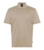 Beige Shirt Collar Polo 1