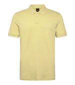 Yellow Slim Logo Polo 1