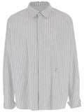 White Letro Striped Shirt 1