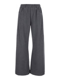 Grey Relaxed Elasticated Pants 1