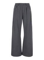 Grey Relaxed Elasticated Pants 1