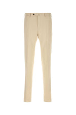 Beige Flat Front Pant 1