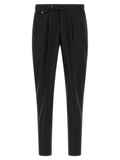 Black Flat Front Pants 1