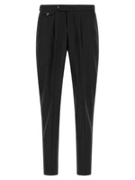 Black Flat Front Pants 1
