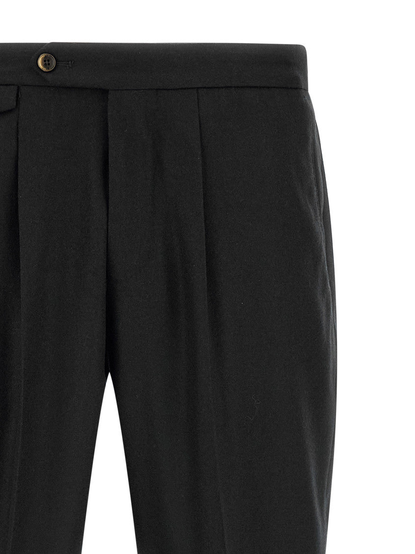 Black Flat Front Pants 3