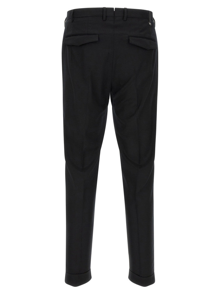 Black Flat Front Pants 2