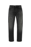 Black Mid Rise Jeans 1