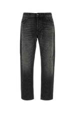 Black Mid Rise Jeans 1