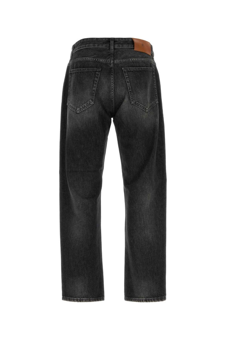 Black Mid Rise Jeans 2