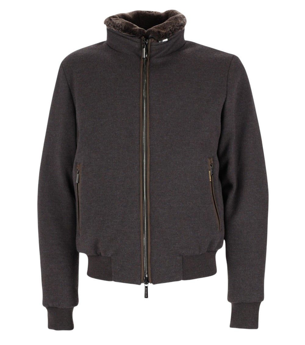 Dark Brown Regular Jacket 1