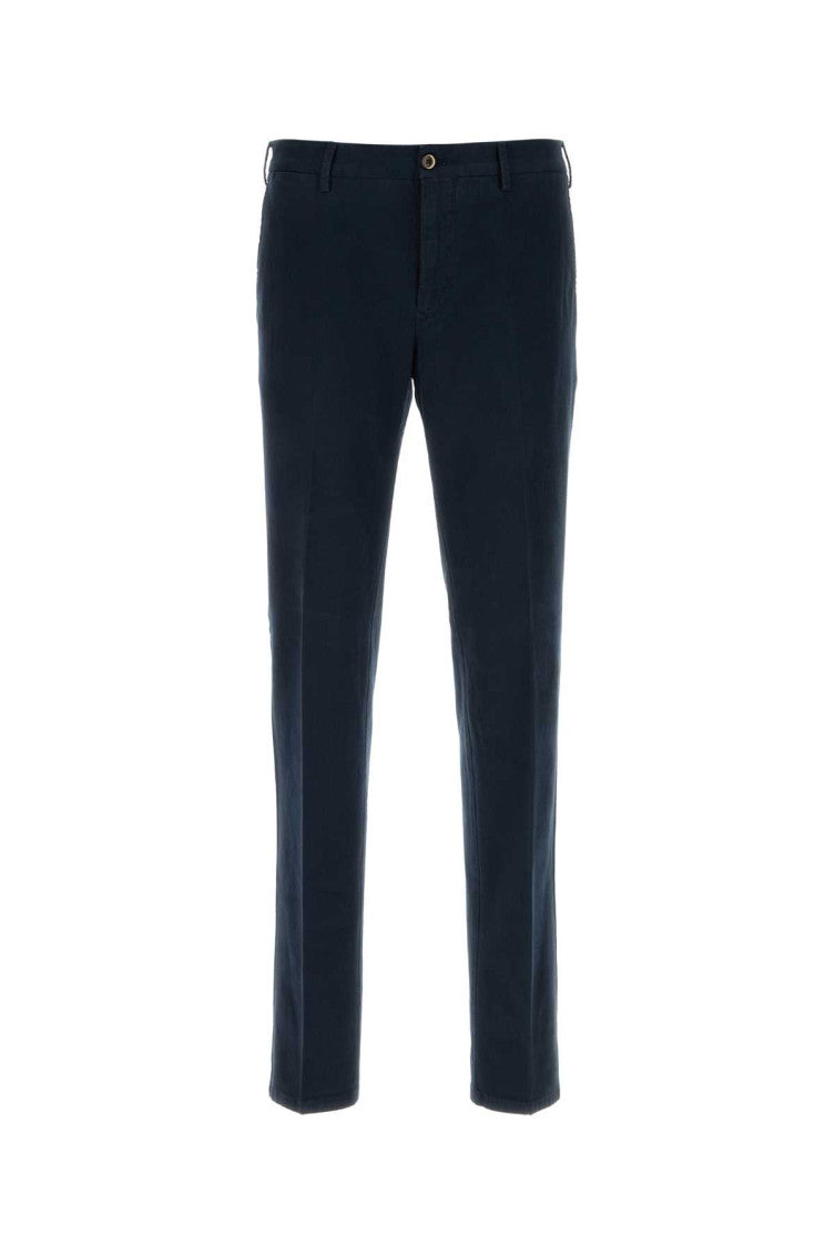 Navy Blue Slim Trousers 1