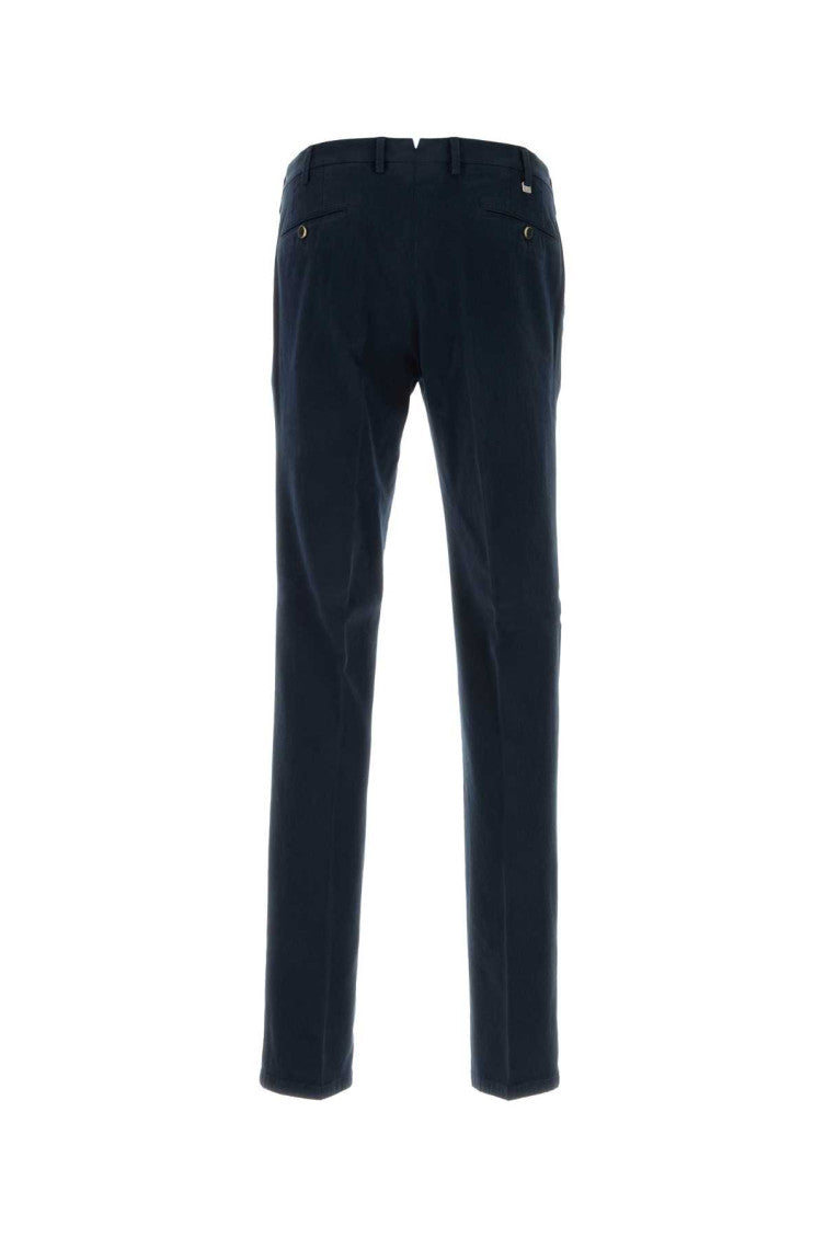 Navy Blue Slim Trousers 2
