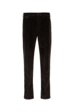 Dark Brown Corduroy Trousers 1