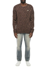 Brown Crew Neck Sweater 1