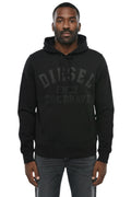 Black Regular Logo Hoodie 1