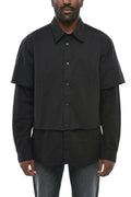 Black Regular Solid Shirt 1