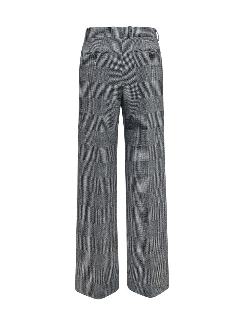 Grey Straight Flat Front Pant 2