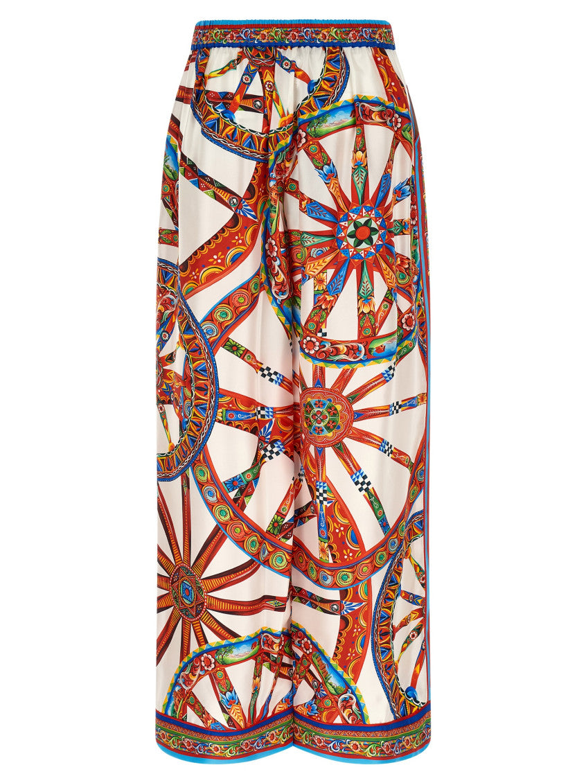 Multicolor Relaxed Pleated Pant 2