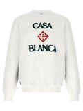 White Crew Neck Sweatshirt 1