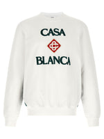White Crew Neck Sweatshirt 1