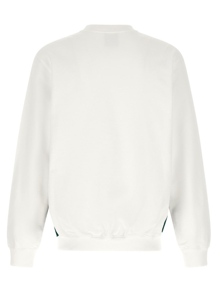 White Crew Neck Sweatshirt 2