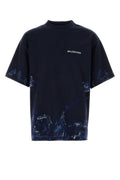 Blue Crew Neck T-Shirt 1